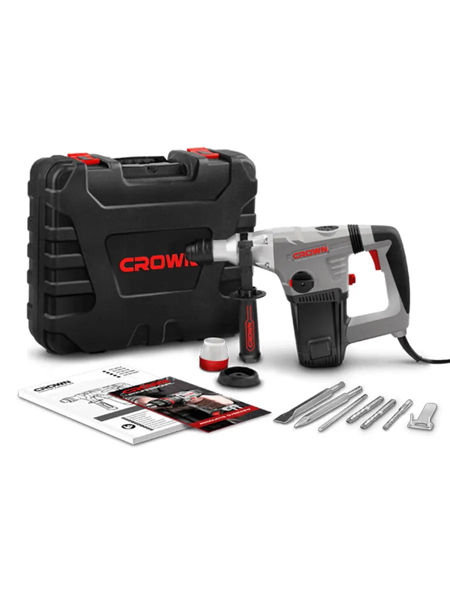 Перфоратор CROWN CT18116BMC, серый